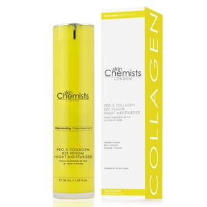 skinChemists Pro5 Collagen Bienengift Nacht Feuchtigkeitscreme 50ml