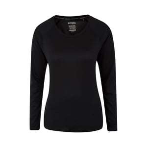 Mountain Warehouse Damen/Damen Endurance Langarm-Top (Schwarz)
