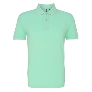 Asquith & Fox Herren Polohemd mit kurzen Ärmeln (Mint)