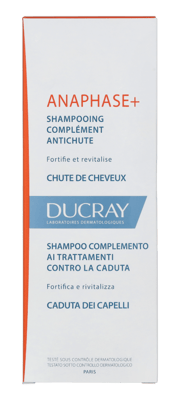 Ducray Anaphase+ Anti-Hairloss Complement Shampoo.