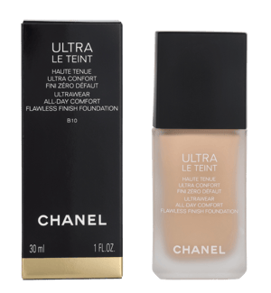Chanel Ultra Le Teint Flawless Finish Fluid Foundation.