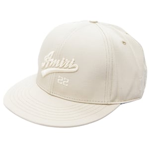 Amiri Baseball Design Tan Beige Taillierter Hut