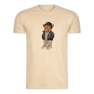 Herren-T-Shirt von der Marke Ballin Est. 2013. Diese Hemden von Ballin Est. 2013 sind aus 100% Baumwolle gefertigt und haben eine normale Passform. Die weiche Baumwolle sorgt für hohen Tragekomfort.  Marke: Ballin Est. 2013Modellname: Cool Cow TeeKategorie: Herren-T-ShirtMaterialien: BaumwolleFarbe: beige