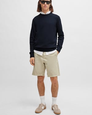 BOSS Orange Asac C Herren Rundhals-Pullover