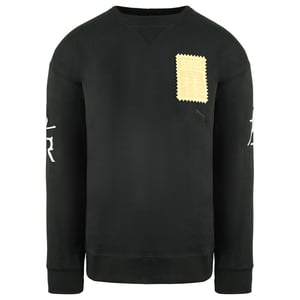 Puma x Michael Lau Long Sleeve Crew Hals schwarzer Männer Sweatshirt 530352 01