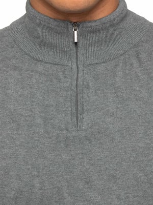 Enzo Milano | Mens Half Zip Strickpullover