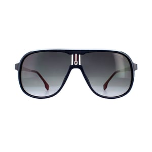 Lunettes De Soleil Carrera 1007/S PJP 9O Dégradé Gris Foncé Bleu Bleu