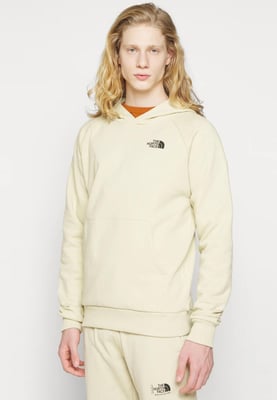 The North Face Mens Reglan Red Box Hoodie in gebleichten Kies