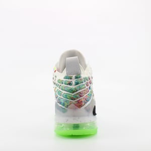 Nike Lebron XVII White Textile Schnürung Juniors Trainer BQ5594 100