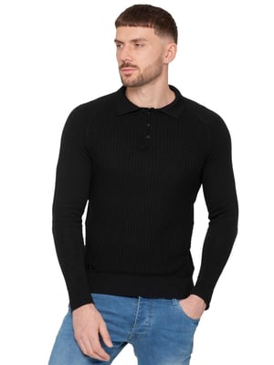 Enzo Milano | Herren Waffelstrick-Pullover