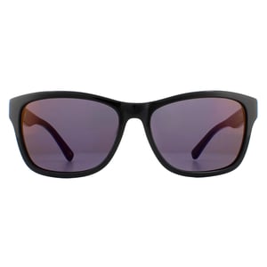 Lacoste Rectangle Unisex Schwarz Blau Lila Sonnenbrille