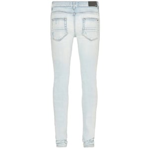 Amiri MX1 Camo Light Indigo Blue Jeans
