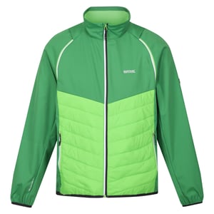 Regatta - "Steren Hybrid" Softshelljacke für Herren (Feldgrün/Jasmin-Grün)