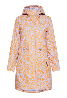 Schmuddelwedda regenparka Damen Pastelllavendel Orange Leo