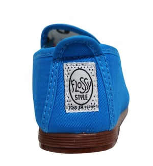 Flosssy Pamplona Kids Blue Plimsolls