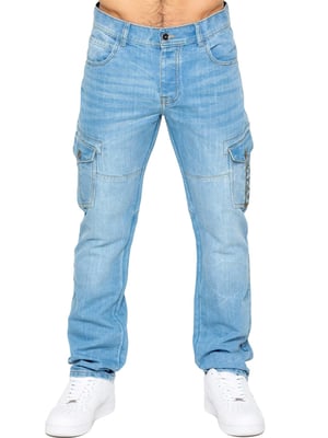Enzo | Herren Jeans mit geradem Bein