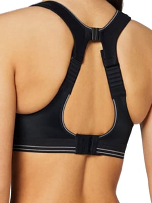 Stoßdämpfer Womens Black Sports BH
