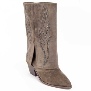 Montevita Stiefel Faldde2 Grün