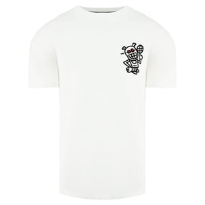 Puma x Mr. Doodle Kurzarm Crew Neck White Herren T-Shirt 598683 02