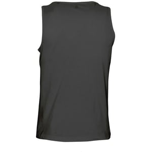 SOLS Herren Justin ärmelloses Tank / Vest Top (Tiefschwarz)