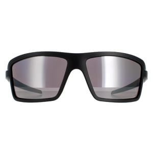 Oakley Wrap Mens Matte schwarz Prizm schwarz polarisierten Kabeln