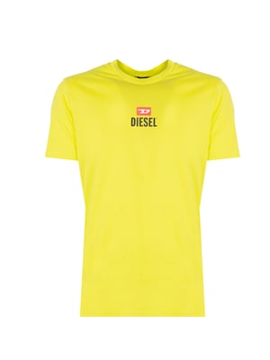Diesel T-Shirt T-Just Herren gelb