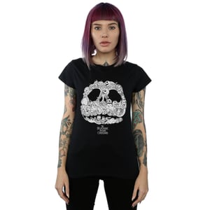 Disney - "Nightmare Before Christmas Jack Skellington Jack-O-Lanterns" T-Shirt für Damen (Schwarz)