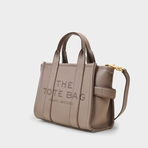 The Small Tote Bag - Marc Jacobs - Leder - Cement