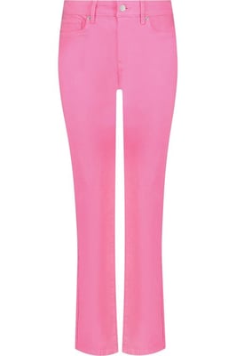 Marilyn Straight Jeans Pink Premium Denim | Rosa Pfingstrose
