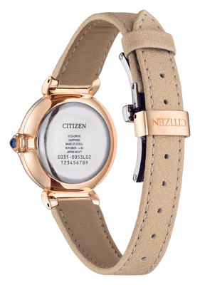 Citizen Damenbeige Uhr EM1073-18D