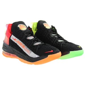 Nike LeBron XVIII MENS MENS Schwarze Trainer