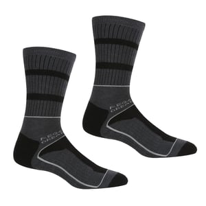 Regatta - Chaussettes SAMARIS - Homme (Noir / Gris foncé)