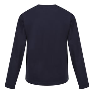 Regatta - "Wenbie III" T-Shirt für Kinder Langärmlig (Marineblau)