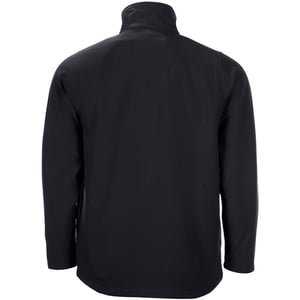 SOLS Herren Race Full Zip Wasserabweisende Softshell Jacke (Schwarz)