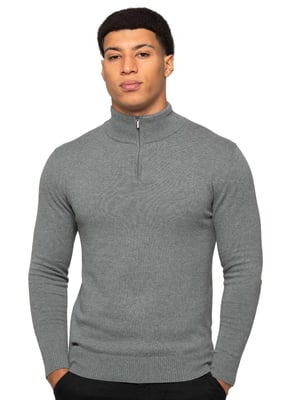 Enzo Milano | Mens Half Zip Strickpullover