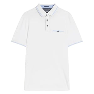 Ted Baker Tortila Mens White Polo -Hemd