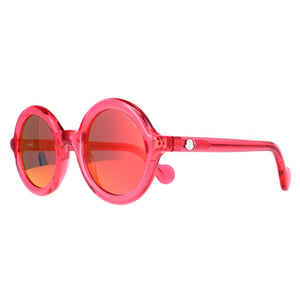 Moncler Runde Womens glänzend Fuchsia lila Gradient gespiegelt ML0005