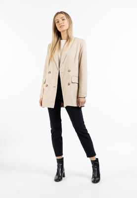 Dreimaster Übergangsjacke Damen Beige
