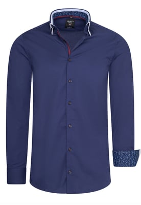 Rusty Neal Overhemd Regular Fit  Blau
