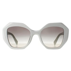 Prada PR16WS 142130 elfenbeinfarbene Sonnenbrille mit Farbverlauf
