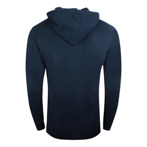 Cavalli Class Kapuzenpullover in Marineblau mit grossem Kreis-Design