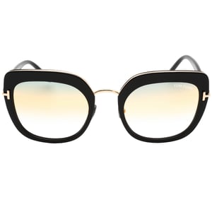 Tom Ford Virginia FT0945 01B Schwarze Sonnenbrille