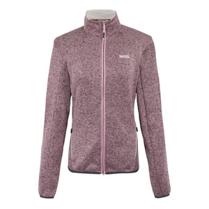 Regatta - "Newhill II" Fleecejacke Durchgehender Reißverschluss für Damen (Lila/Helles Vanillegelb)