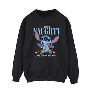 Disney - "Naughty & Nice" Sweatshirt für Damen (Schwarz)
