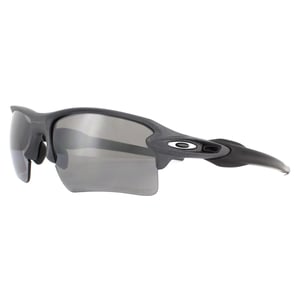 Oakley Sport Mens Steel Prizm Black Polarise Lunettes de soleil