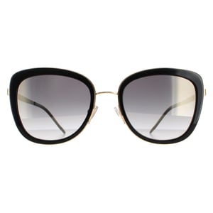 Hugo Boss Butterfly Womens Gold Schwarz Grau Gradient Gold Spiegel BOSS 1209/S