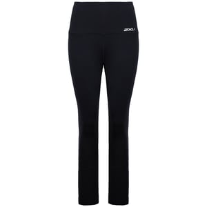 2XU Hi-Rise Compression Damen Schwarz/Silber Strumpfhose