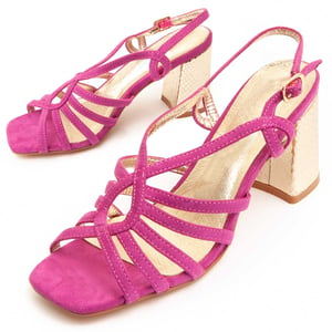 Montevita Absatzsandale Sanndarey13 in Fuchsia