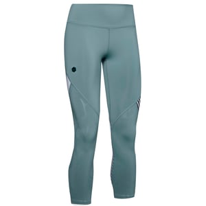 Under Armour Womens Rush geprägten Glanzernte Leggings eng 1351717 396