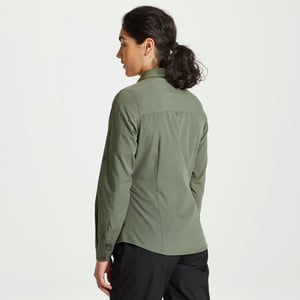 Craghoppers - "Expert Kiwi" Hemd für Damen (Zedern-Grün)